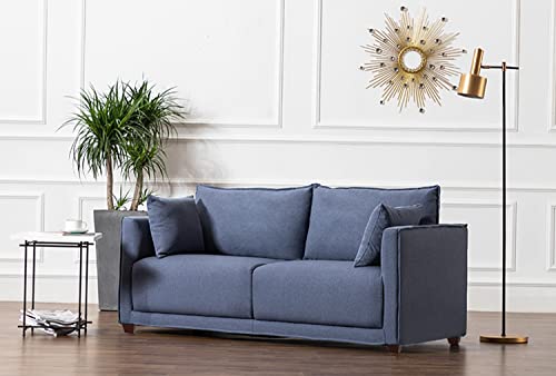 Michanco 2 inch Unfinished Wood Furniture Feet Sofa Legs Set of 4 for Couch Square Wooden Replacement Leg - size: 2 Inch Unfinished