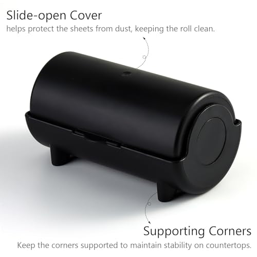 Nail Stamper Cleaner Roll, Sticky Lint Remover for Stampers - color: Black