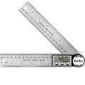 Digital Angle Finder Protractor, DEGLASERS Digital Protractor 7inch/200mm Stainless Steel Angle Measuring Tool with LCD Display for Carpenter/Woodworking (Battery Included)