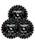 4-1/2-Inch 24-Tooth Circular Saw Blade with 3/8-Inch Arbor, Framing Wood Cutting, Carbide Tip, Thin Kerf, for Plywood, MDF, OSB, Laminated, 3 Pack - size: 4-1/2", 3/8'' Arbor, 24T, 3pc