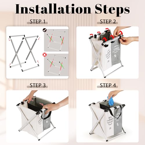 Natheeph Shoe Cover Dispenser + 10 Shoe Covers Disposable for Real Estate - color: Beige, Gray