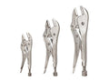 TEKTON Straight Jaw Locking Pliers Set, 3-Piece | PLK90004 - size: 3-Piece Set (5, 7, 10 in.)