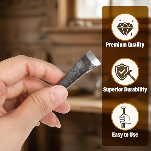 Spoon Gouge Wood Carving Set, 3PCS 10/15/20mm Carbon Steel Bent V-Gouge for DIY Art Craft, Hollowing, Woodworking, Chisels Curved Hand Tools Accessories for Beginners & Professionals