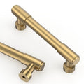 Asidrama Champagne Bronze Kitchen Cabinet Pulls,3.75 Inch,10 Pack - color: Champagne Bronze, size: 3.75" Hole Center