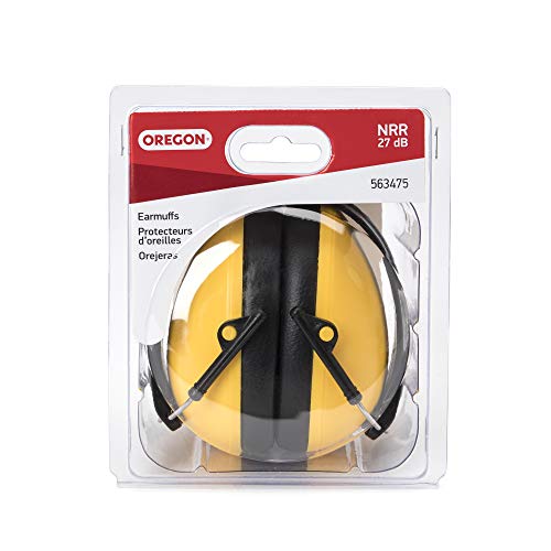 Oregon Chainsaw Earmuffs for Hearing Protection, Yellow
