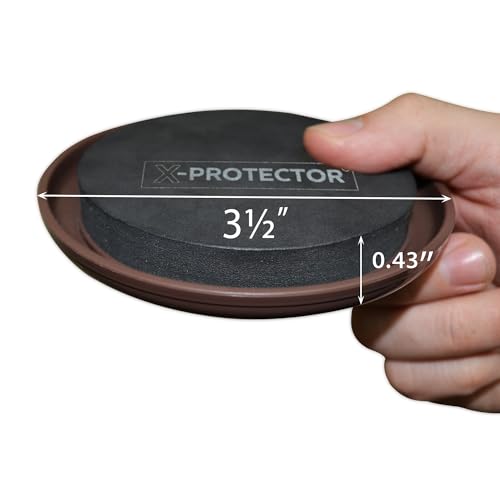 Furniture Sliders for Carpet X-PROTECTOR - 16 PCS Heavy Moving Pads 3 1/2" - size: 16 PCS 3.5", For Carpet