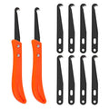 FOCCTS 12PCS Grout Remover Tool, 2 Grout Saw and 10 Removal Knife, Caulking Tool Kit Caulking Edge Kit for Kitchen, Bathroom, Bedroom, Tiles Gap