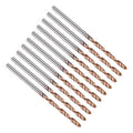PATIKIL 1.6mm Drill Bit Carbide for Stainless Steel Hard Metal 130° 10 Pack - size: 1.6mm