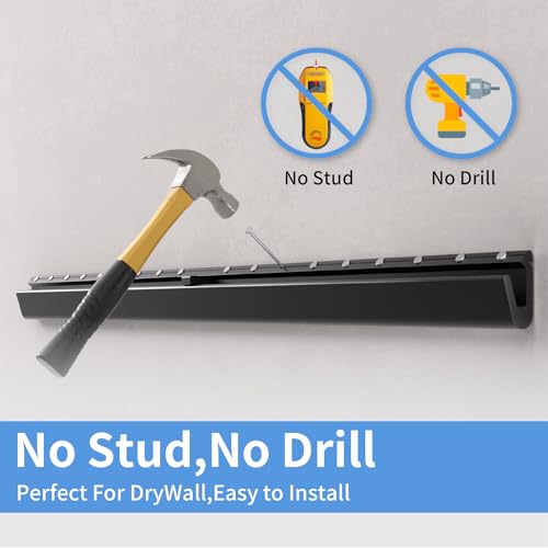 KAMIWI No Drill TV Wall Mount, Studless Drywall TV Mount for 12-55 inch TVs - size: For 12-55 Inch TVs