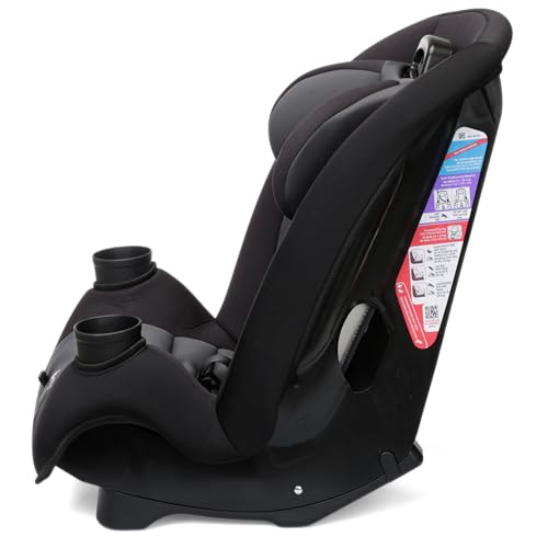 Safety 1st Ellaris 3-in-1 Convertible Car Seat, Slim Fit Design, Rear & Forward-Facing, 5-Position Headrest, Travel-Friendly with Machine-Washable Seat Pad, Smokey Haze - color: Smokey Haze
