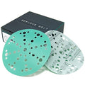Serious Grit - 6-Inch 49-Hole P400 Grit Sanding Discs - 50 Pack Box - size: 400 Grit