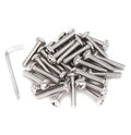20pcs 1/4"-20 x 1-3/4" Pan Head Bolts Machine Screws, Phillips Drive, 304 Stainless Steel 18-8, Bright Finish, Fully Machine Thread - size: 1/4 x 1-3/4 Inch(20pcs)