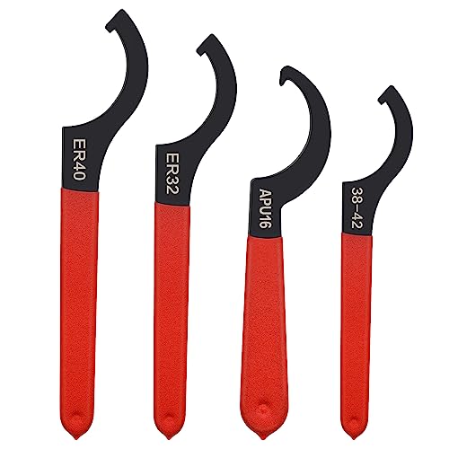 Mdvora Coilover Spanner Wrench Set, 4pcs, Alloy Steel, Rubber - color: 4pcs