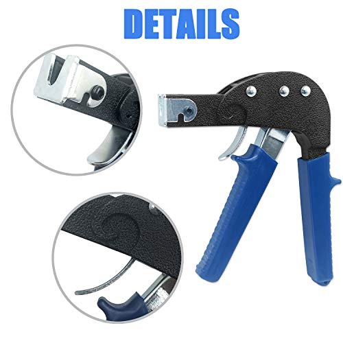 ISPINNER Wall Anchor Setting Tool with 18pcs Molly Bolt Hollow Drive Wall Anchor Screws Assortment Kit, Heavy Duty Anchor Gun for Cavity Anchor Plasterboard Fixing