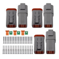 Deutsch 6 Pin DT Connector Waterproof Electrical Wire Connector - style: 3 Sets 6 Pin
