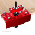 Metal Concealed Hinge Jig with Built-in Screw Hole Guide, Cabinet Hinge Jig