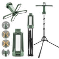 SakerNeo 20000mAh Rechargeable Camping Light with Stand,Portable Work Light - style: GREEN