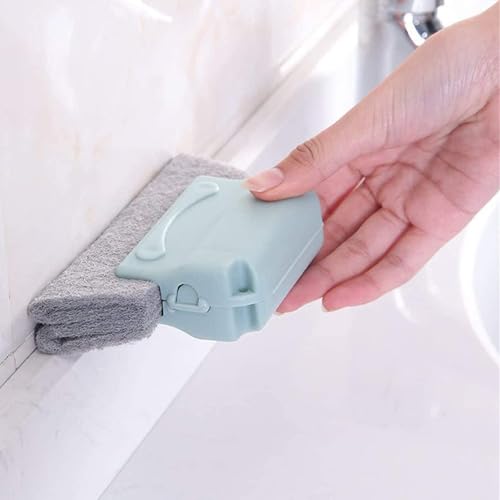 Window Groove Cleaning Brushes Tools,6 Pcs Household Deep Cleaning Tool,Magic Window Sill Cleaning Tool for Slide Door,Shutter,Air Conditioner,Bathroom/Shower,Blinds,Vents (6 PCS)