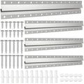 French Cleat Picture Hanger 16inch,Wall Mount Picture Hanger Kit (4 Pairs) - size: 16inch-4Pairs