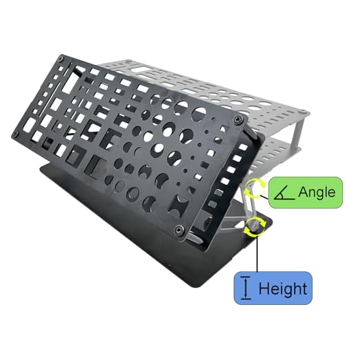 Screwdriver Organizer Holder Angle and Height Adjustable Screwdriver Storage Rack for Desktop RC Repair Tool
