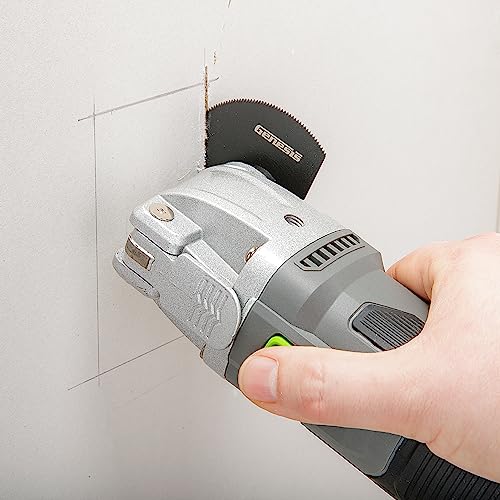 Genesis Oscillating Tool 3.5 Amp Oscillating Multi Tool with 3.7° Oscillation Angle, 6 Variable-Speeds with 16-Piece Accessory Set, Storage Box, Carrying Bag, and 2 Year Warranty (GMT35T) - size: 3.5 Amp Tool-less Blade Change