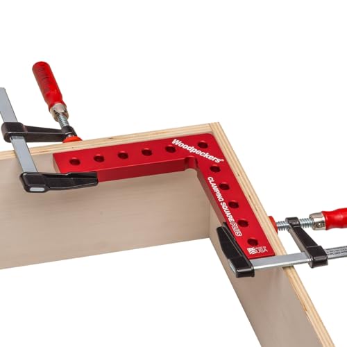 Woodpeckers Clamping Squares Plus, 2 Pack CSP Squares, 6.75 Inch Long Aluminum 90-Degree Corner Clamps for Woodworking, USA Made - style: CSP Squares - 2pk