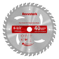 Circular Saw Blade 6-1/2" 40T for Cutting Wood, 5/8" Arbor - size: 6-1/2 In 40T