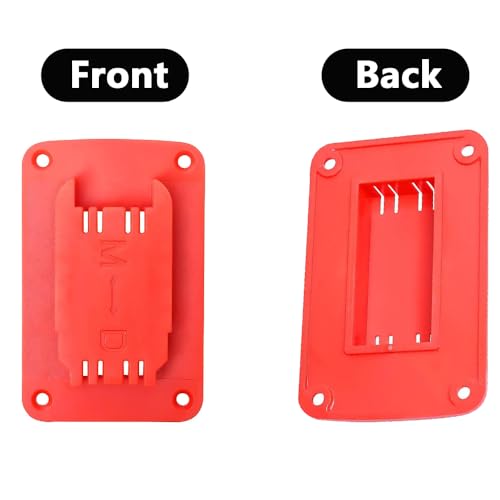 8 Pcs Universal Tool Holders Wall Mount Compatible with M18 18V tools,Also Compatible with Dewalt 12V and 20V Tools(with screws)