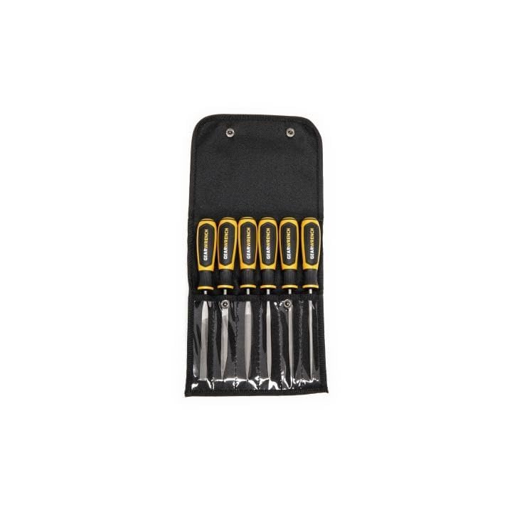 GEARWRENCH 6 Pc. 4" Mini File Set - 82821H - size: 6 Pc. Mini Set, style: New Version