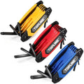 Topline 25-piece Folding Hex Key Set, Metric, SAE, Torx