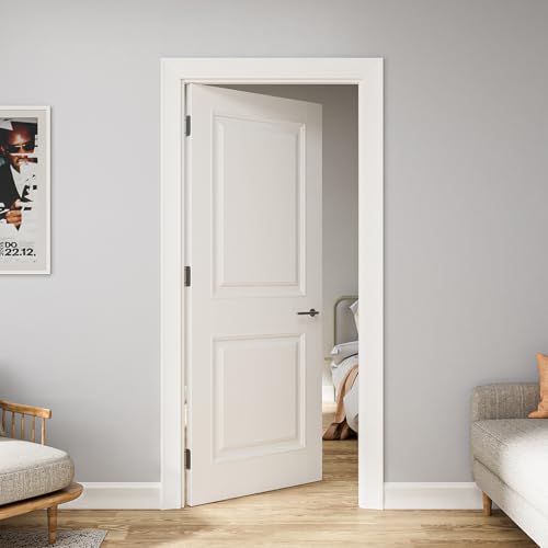 Luxbaro 3 Pack Spring Hinges Self Closing 4 Inch, Self Closing Door Hinges - color: Brushed Nickel-square&5/8'', size: 4" 3 Pack
