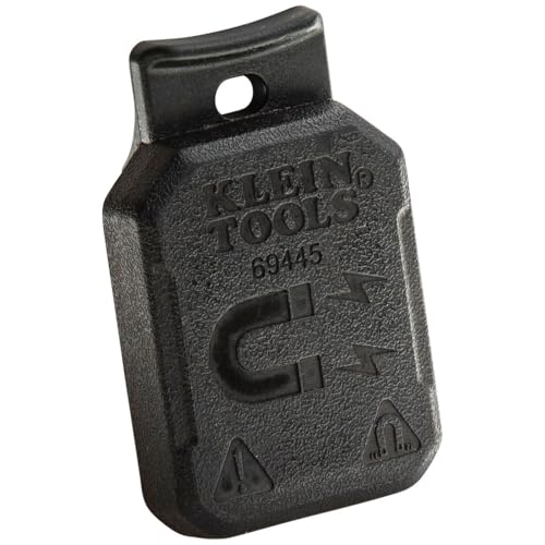 KLEIN TOOLS 69445 Magnetic Hanger Without Strap Clamp Meters and Multimeters with Powerful Rare Earth Magnets - size: Magnetic Hanger Without Strap (Pack of 1)
