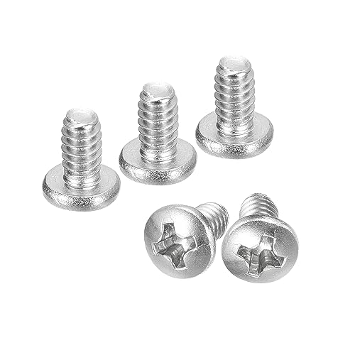 uxcell #6-32x1/4 Pan Head Machine Screws 304 SS Phillips Drive, 25 Pack - size: #6-32x1/4"