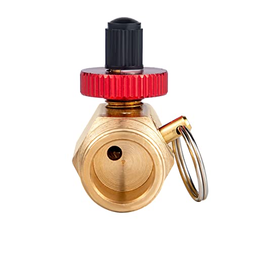 Air Tank Manifold Tool with Fill Port, Performance Tool W10056 Air Tank Manifold ，Ball Valve and Relief Bypass 1/2" NPT Tank x 1/4" NPT Hose x 1/8" NPT Gauge，for Air Compressor Carry Tank - size: 1PC 1/2" NPT Air Tank Replacement Manifold