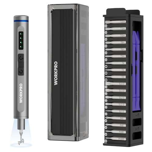 WORKPRO 42-in-1 Mini Electric Screwdriver, Precision Screwdriver Set