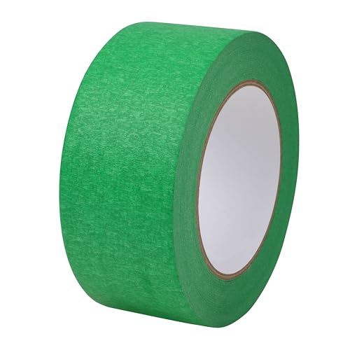Green Painters Tape 2 inch Wide Green Masking Tape Paint Tape Green Paper Tape 2 inch x 55 Yards - color: Green, size: 2 Inch