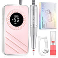 SAVILAND 30s Fast Removal Electric Nail Drills 50000 RPM for Acrylic Nails - color: Red