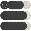 100Pcs 5 Inch Sanding Discs Hook & Loop 8-Hole Wet Dry Sandpaper 180 Grit - style: 100Pcs 180 Grit