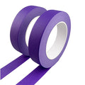Purple Masking Tape, 1 Inch x 55 Yards, 2 Rolls - color: Purple