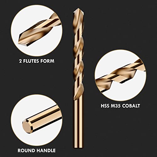 Metric 16Pcs 1mm M35 Cobalt Drill Bit Set - size: 1mm（16pcs）