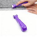 Sewing Supplies, Green Sewing Kit for Adults, Carpet Seam Roller for Quilting, Fabric, Wallpaper, Tailors Sewing, Purple - color: Purple