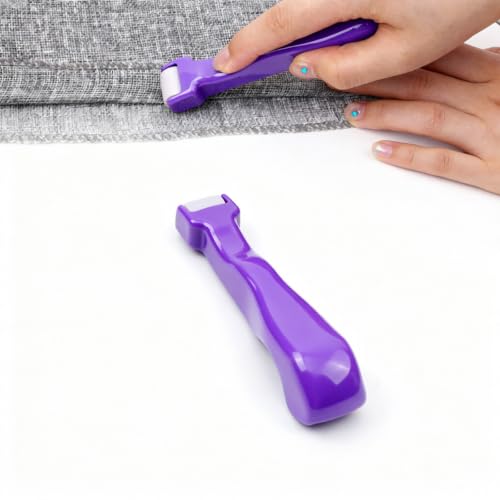 Sewing Supplies, Green Sewing Kit for Adults, Carpet Seam Roller for Quilting, Fabric, Wallpaper, Tailors Sewing, Purple - color: Purple
