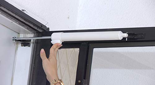 Touch 'n Hold Smooth - Heavy Duty Door Closer System (White) - color: White