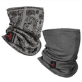 Flame Resistant Face Mask for Men FR Neck Gaiter Headwear Covering CAT HRC 2 ARC Flash Protector Welding Accessories - color: Skull 1pc & Black 1pc