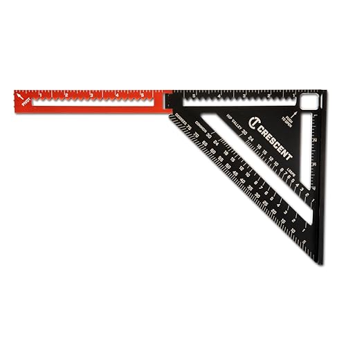 Crescent Lufkin EX6 2-in-1 Extendable Layout Tool - LSSP6-07, 6" - size: 6", style: 2-in-1 Extendable Square Discontinued