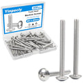 40Pcs M4 x 40mm Truss Head Machine Screws for Cabinet Pull - size: M4 x 40mm