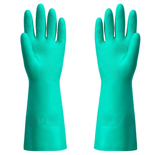 ThxToms Chemical Resistant Nitrile Gloves, Latex Rubber Free, 1 Pair, XL - size: X-Large (Pack of 1)