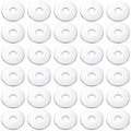 Acrux7 400PCS Steel Fender Flat Washers 5/16" x 1-1/5" Fender Washer, 2mm