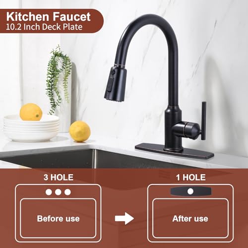 ARCORA 10.2 Inch Faucet Plate Sink Hole Cover Escutcheon - color: Oil Rubbed Bronze