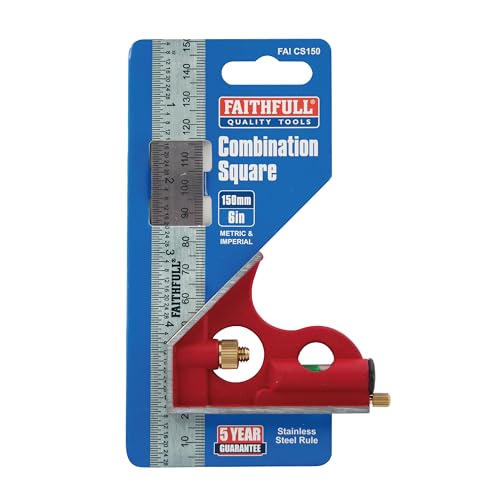 Faithfull CS150 Combination Square 150mm/6-inch